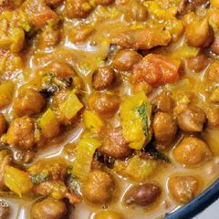 A picture of Chana ki Sabji.