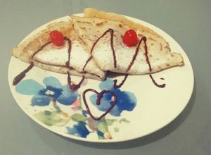 Una foto de Crepas dulces!!!🗼💒👌