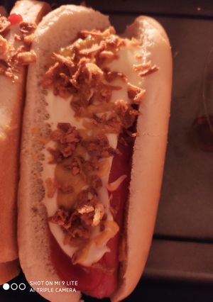Una foto de Hot dog