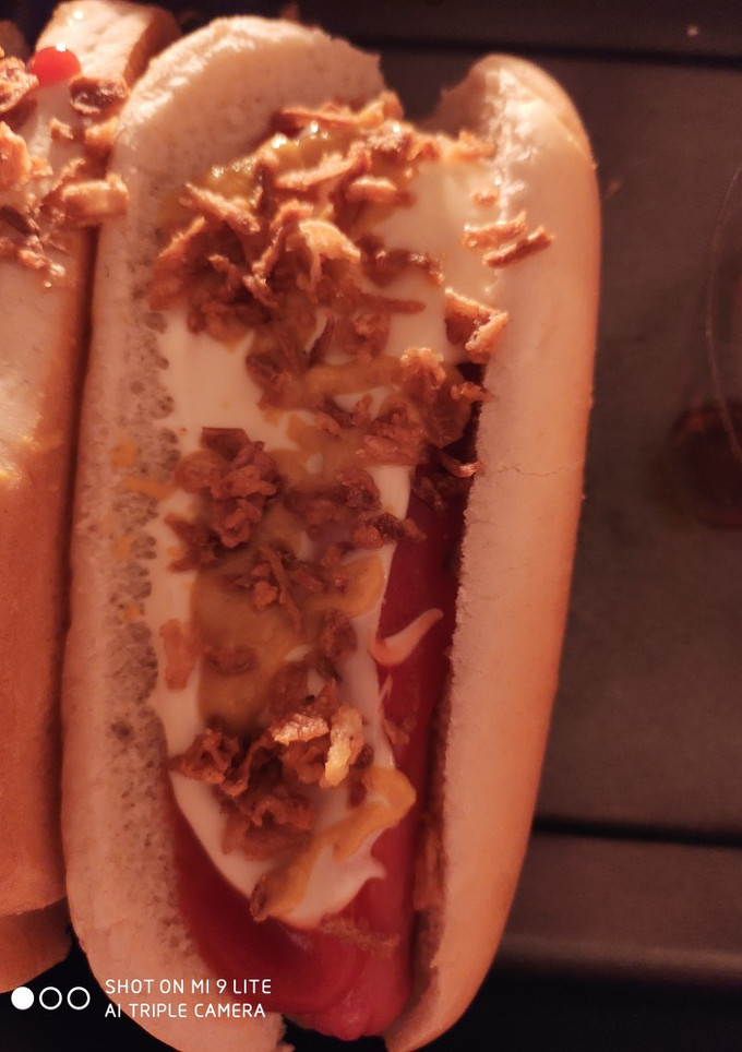 Una foto de Hot dog