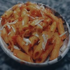 Red Sauce Pasta A picture of Red Sauce Pasta.