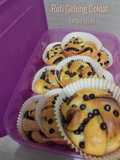 Roti Gelung Coklat Tanpa Ulen (tanpa Telur)