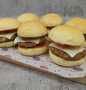 Resep Mini Burger / Burger Bun / Beef Patty Anti Gagal