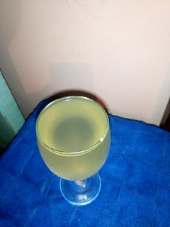 A picture of Pineapple peels juice.