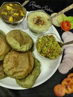 ग्रीनी इंडियन थाली (Greeny Indian Thali Recipe In Hindi) रेसिपी मुख्य फोटो