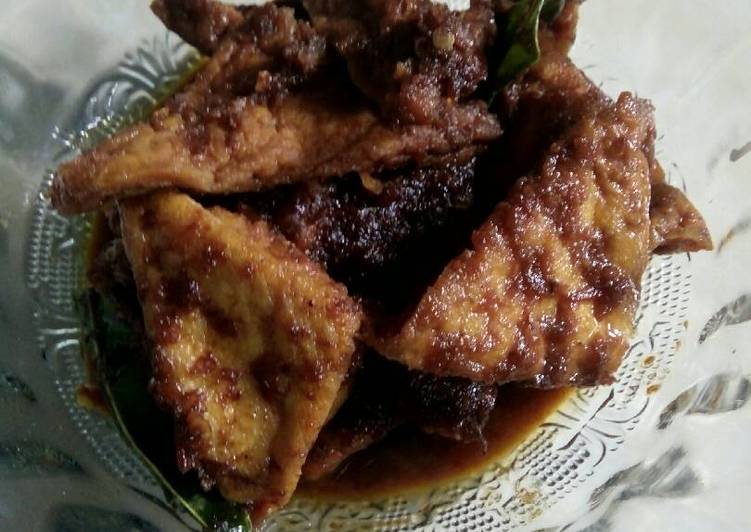 Rahasia Bikin Tahu kecap bumbu kemiri, Bikin Ngiler