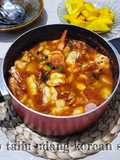 Sup tahu udang korean style