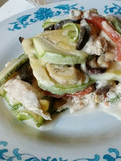 Una foto de Lasaña de zapallo italiano