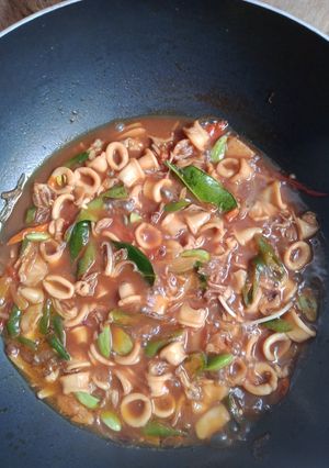 Foto resep Ongseng cumi