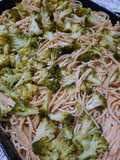 Alimentando a toda la familia, fideos con brócoli