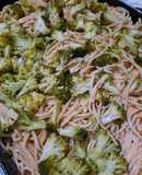 Alimentando a toda la familia, fideos con brócoli