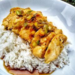 A picture of Comforting Chicken & Rice.