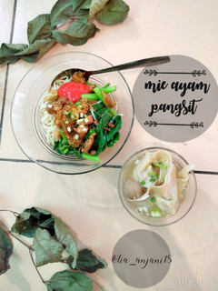 Foto resep Mie ayam pangsit