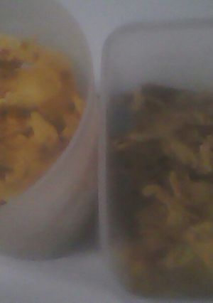 Foto resep Peye kacang vs teri
