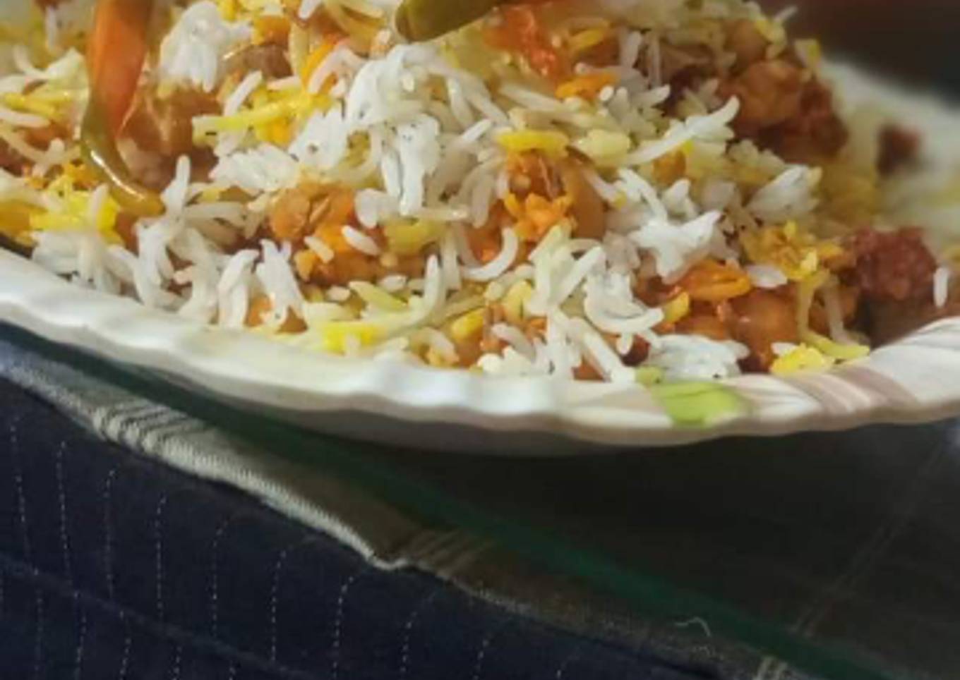 Chickpea Biryani (chanay ki biryani)