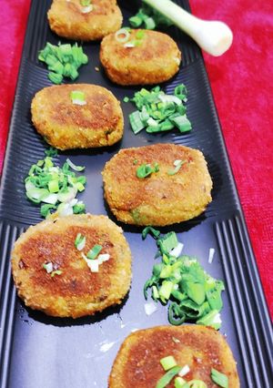A picture of "Crunchy King fish Kabab".