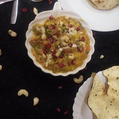 Navratan korma Restaurant style A picture of Navratan korma Restaurant style.