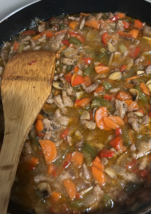 Una foto de Salsa para tallarines