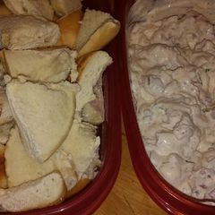 A picture of Beef Bagel Dip.