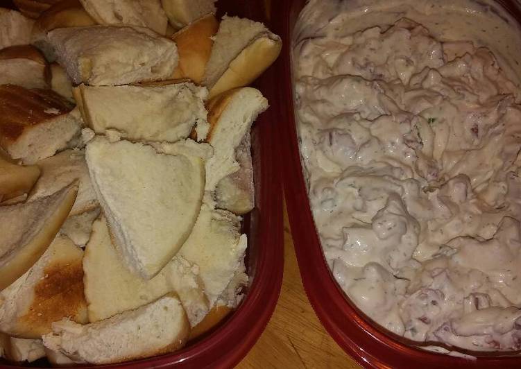 Tasty And Delicious of Beef Bagel Dip