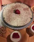 Cheesecake of peanut butter. Pastel de queso con mantequilla de maní. SIN HORNO!!!
