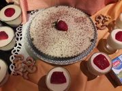 Una foto de pay de queso mascarpone