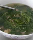 Canh rau lang mỡ bò (Chú Ế)