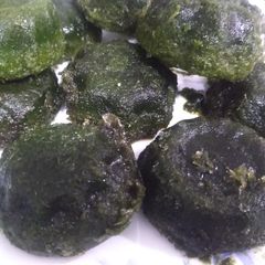 A picture of Frozen green chutney.