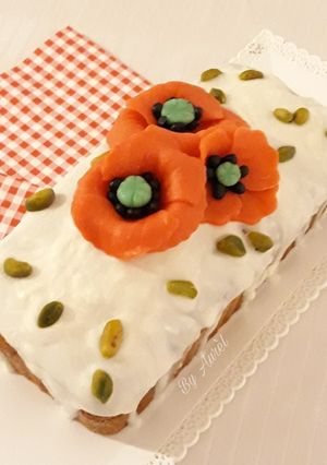 Une photo de ☆Cake Coquelicot et Graines de Pavot☆