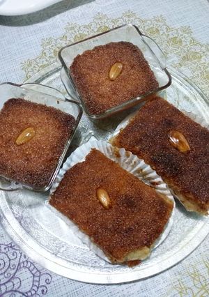 صورة لوصفة قلب اللوز اسهل منو مكانش