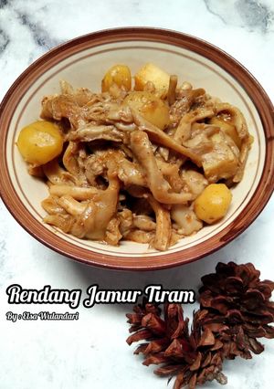Foto resep Rendang Jamur Tiram