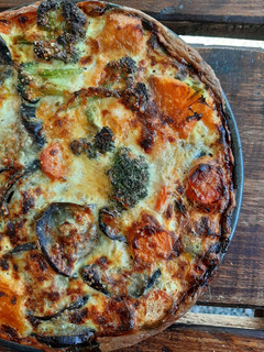 Una foto de Tarta de verduras SIN masa