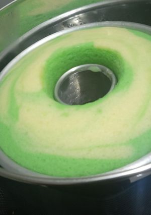 Foto resep Bolu kukus pandan