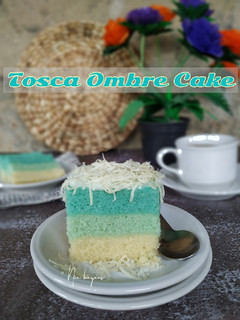 Foto resep Tosca Ombre Cake