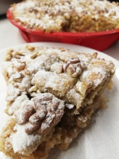 Almás-diós pite recept fotója