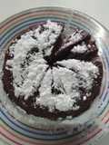 Mini torta sin harina al microondas