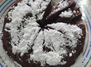 Una foto de torta de garbanzo
