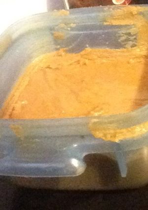 Una foto de Crema de cacahuate