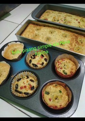 Foto resep Bolu pisang simple ala Nina Aprina