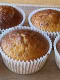 Muffins de Kiwi sem Ovos