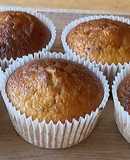Muffins de Kiwi sem Ovos