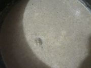 Una foto de pollo con leche evaporada