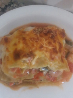 Una foto de Lasagna verduras!!