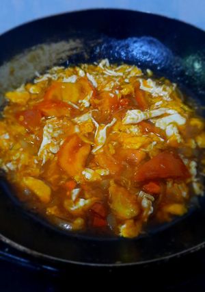 Foto resep Telur Saus Tomat 🍅