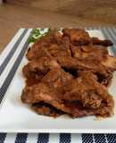 Conejo en salmorejo| receta típica canaria