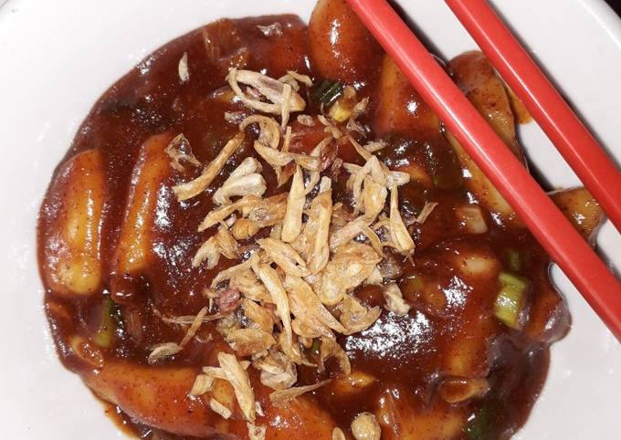 Resep 3 Spicy Tteokbokki🌶 Tanpa Gochujang Oleh Risky Puteri Cookpad