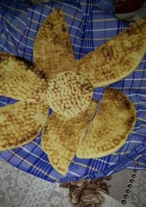 صورة لوصفة كسرة تقليدية