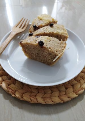 Foto resep Cake banana steamed (kue bolu pisang) takaran sendok!