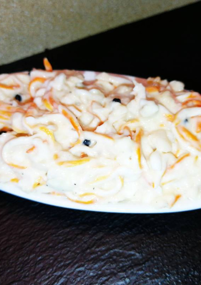 Una foto de Ensaladilla de rallado de surimi