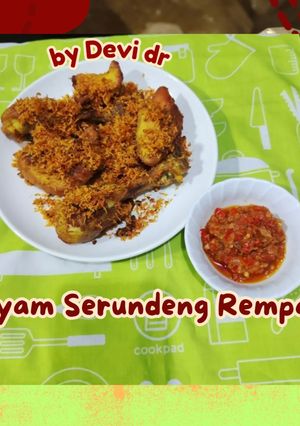 Foto resep Ayam Serundeng Rempah